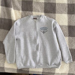 Vintage Harley Davidson Zip Up